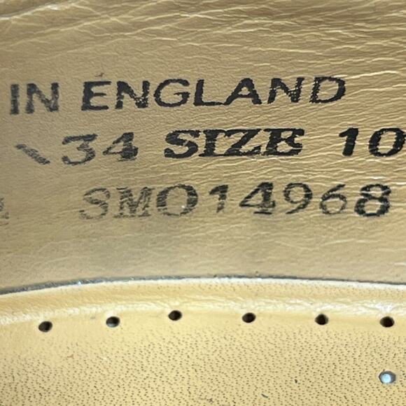 ⁠Vintage Dr Martens Made In England 3934 Two Tone Wingtip Oxfords Size 10⁠ US 11 main image 5